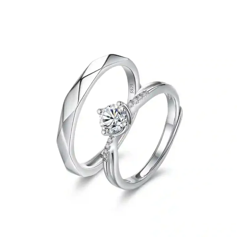 Since you have a beautiful table and technical specs, make sure your product images have Alt-Text like: “Adjustable S925 Sterling Silver Couple Rings with AAA Cubic Zirconia.”
