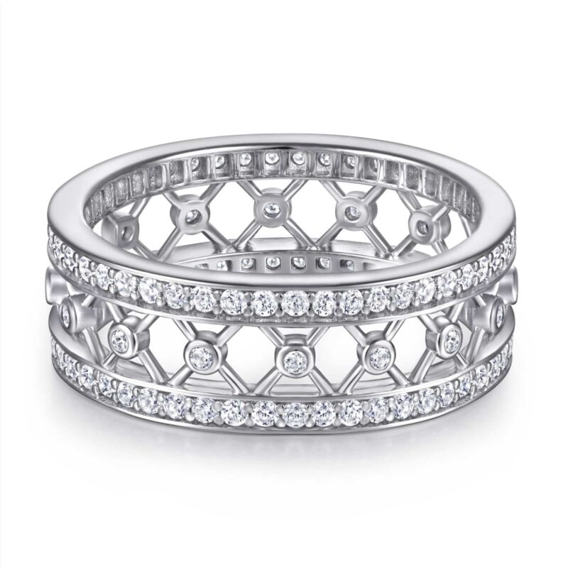 moon magic moissanite ring