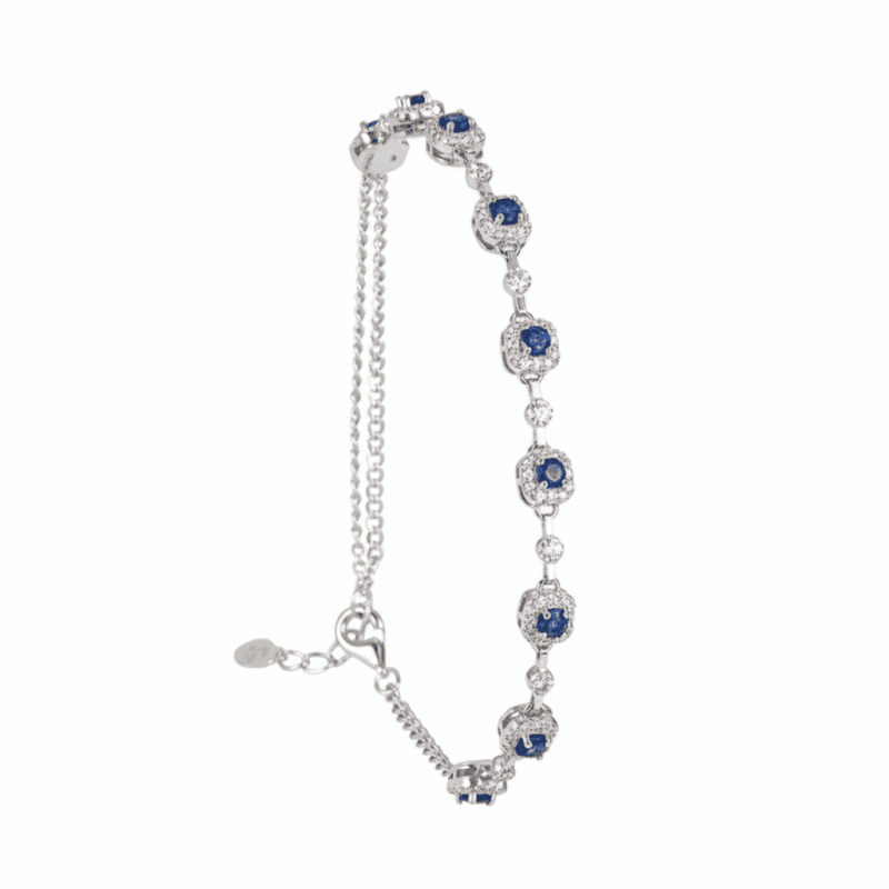 The Everyday Gemstone Bracelet – Minimalist S925 Silver Jewelry | Gift for Her