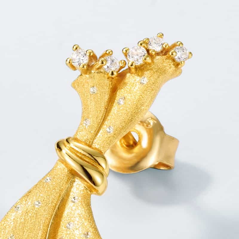 women's bowknot earrings: s925 sterling silver 10k gold plated vintage dangle earrings | hypoallergenic jewelry gift women's bowknot earrings: s925 sterling silver 10k gold plated vintage dangle earrings | hypoallergenic jewelry gift Bowknot Earrings 925 Sterling Silver - styling inspiration for everyday elegance