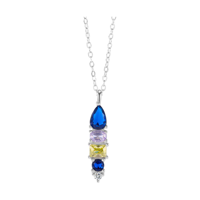 geometric pendant necklace