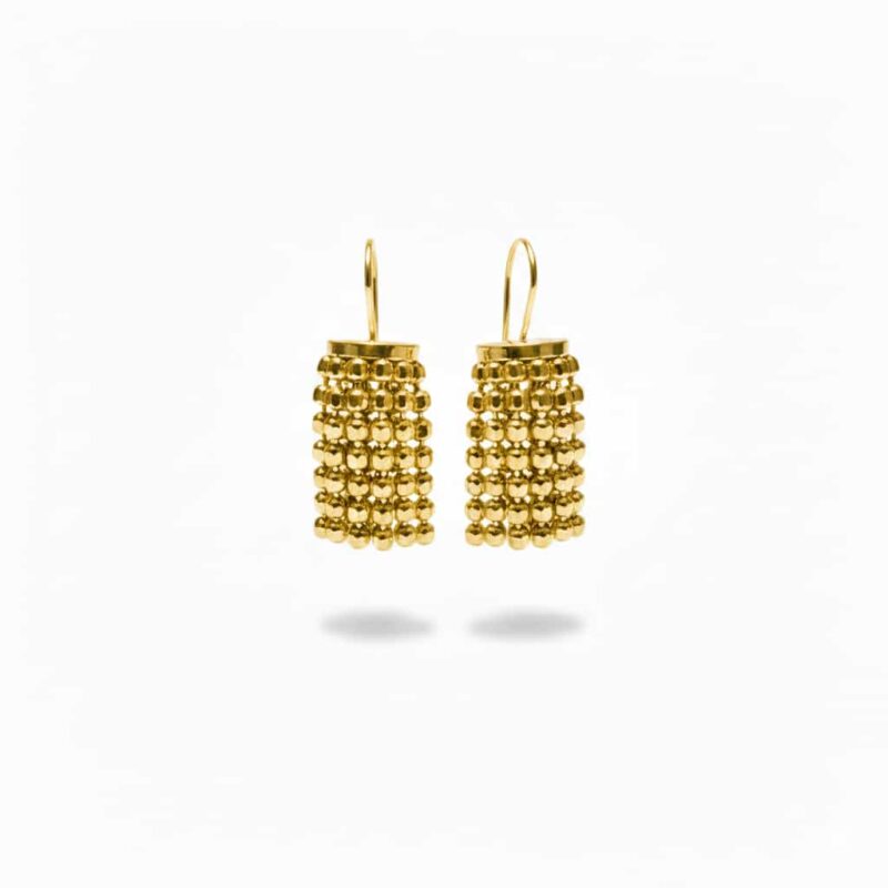 S925 Sterling Silver Geometric Drop Earrings