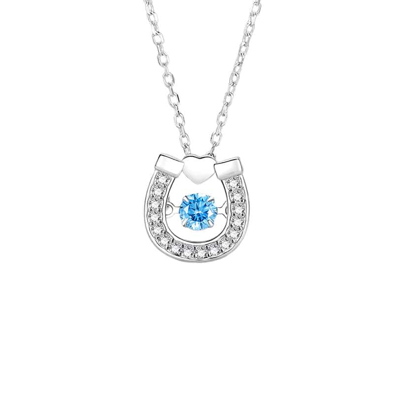 925 Sterling Silver Horseshoe Necklace