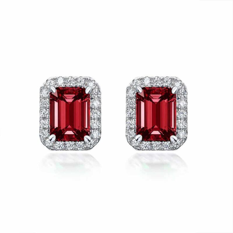 MIRAMETAL 925 Sterling Silver Stud Earrings