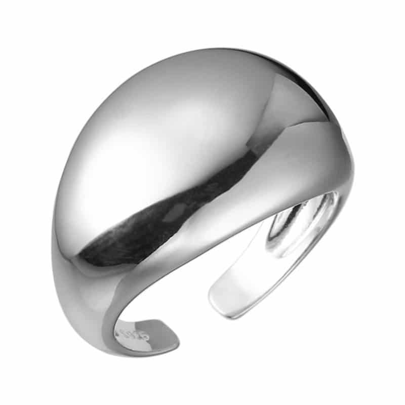 SR1042 925 Sterling Silver Stacking Ring