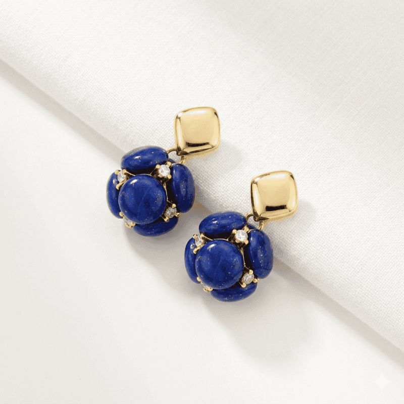pearl drop earrings