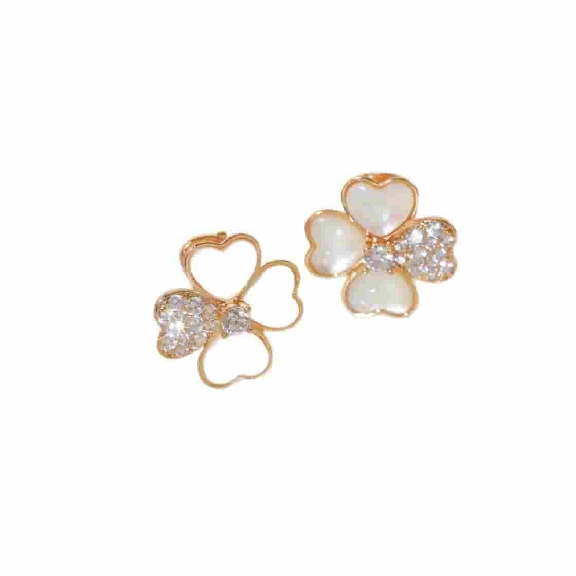 Mother of Pearl Earrings - 925 Silver