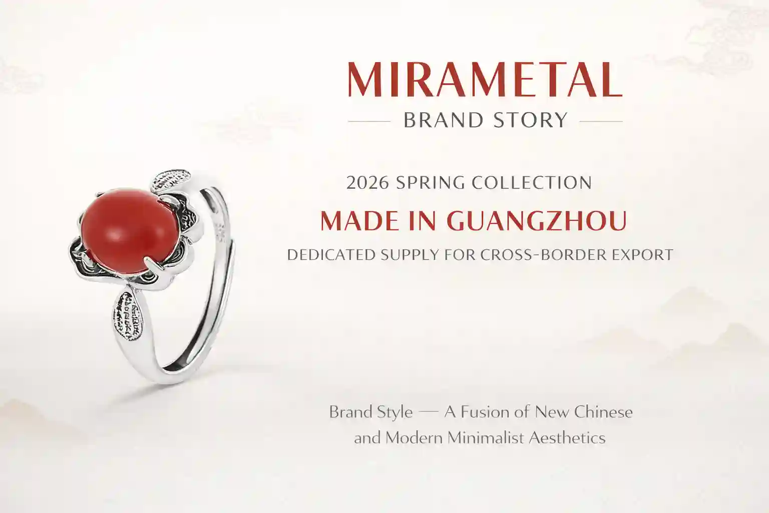 Jewelry Business Wholesale Guangzhou Factory Direct Manufacturing 15 Years Silver Jewelry Production Heritage