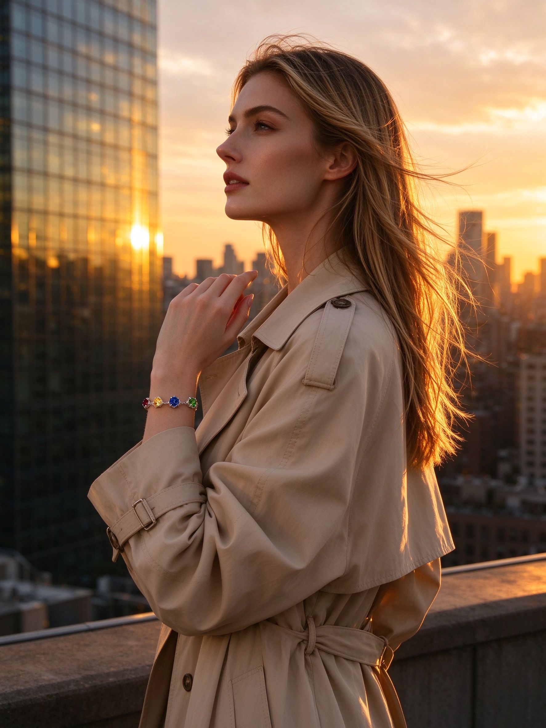 golden hour city lifestyle