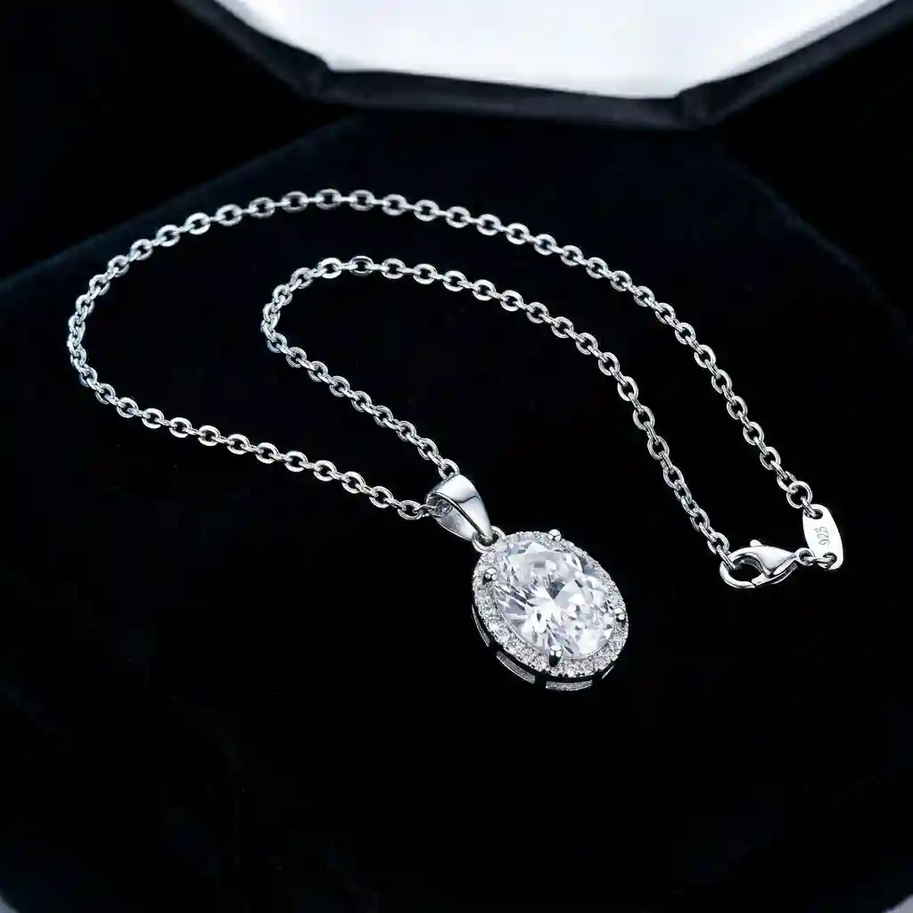 jewelry business wholesale Handcrafted Zodiac Birthstone Necklace - 12 Colors 925 Silver CZ Pe MIRAMETAL