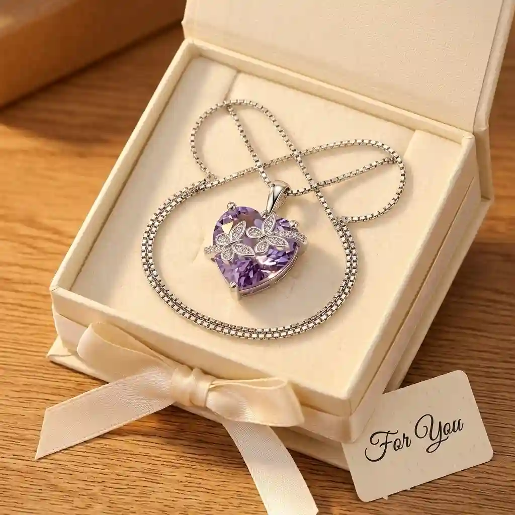 jewelry business wholesale Handcrafted Heart Pendant Necklace – Factory Direct 925 Silver MIRAMETAL