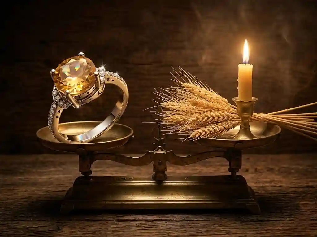 Moon Magic Citrine Ring merchants stone prosperity abundance November birthstone natural citrine 925 silver MIRAMETAL