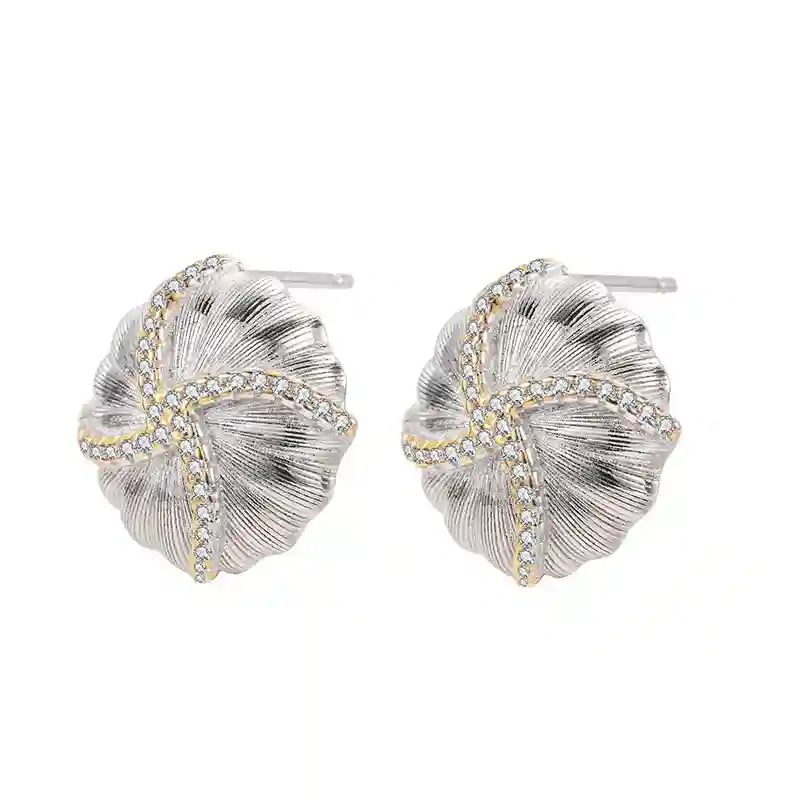 Kinetic Windmill Earrings - 925 Silver