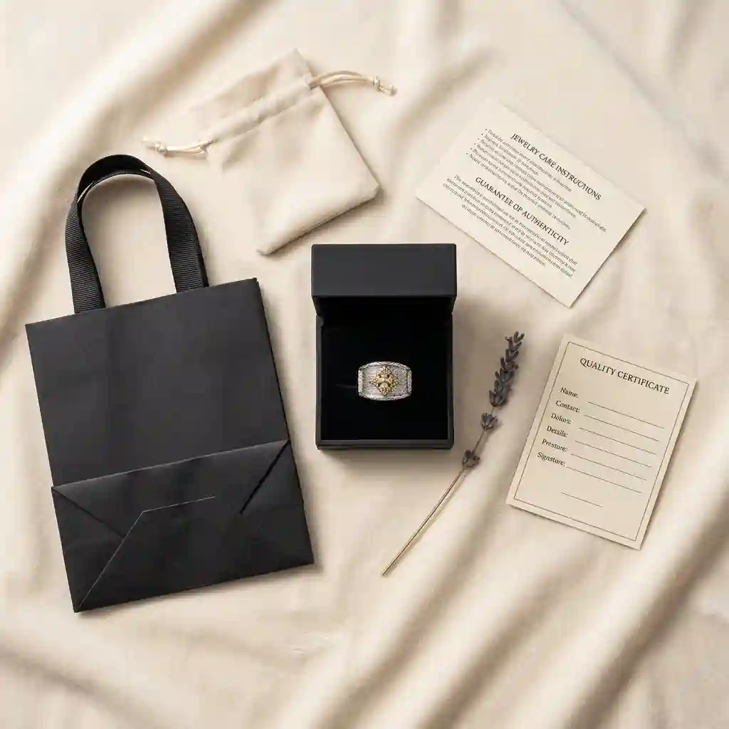 Hercules Coin Signet Ring - Gift presentation