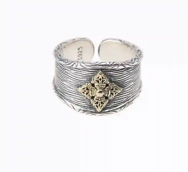 Stunning Hercules Coin Signet Ring - 925 Silver|MIRAMETAL