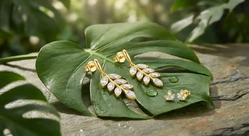 sterling silver vs silver plating Sterling silver Teardrop Earring Set - Factory Direct 925 Silver|MIRAME MIRAMETAL