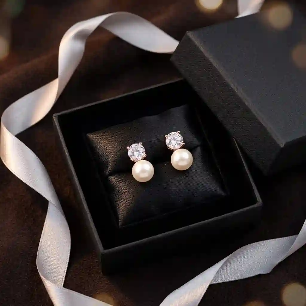 925 sterling silver jewelry Sterling silver Freshwater Pearl Earrings 925 Silver - Handcrafted|MIRA MIRAMETAL