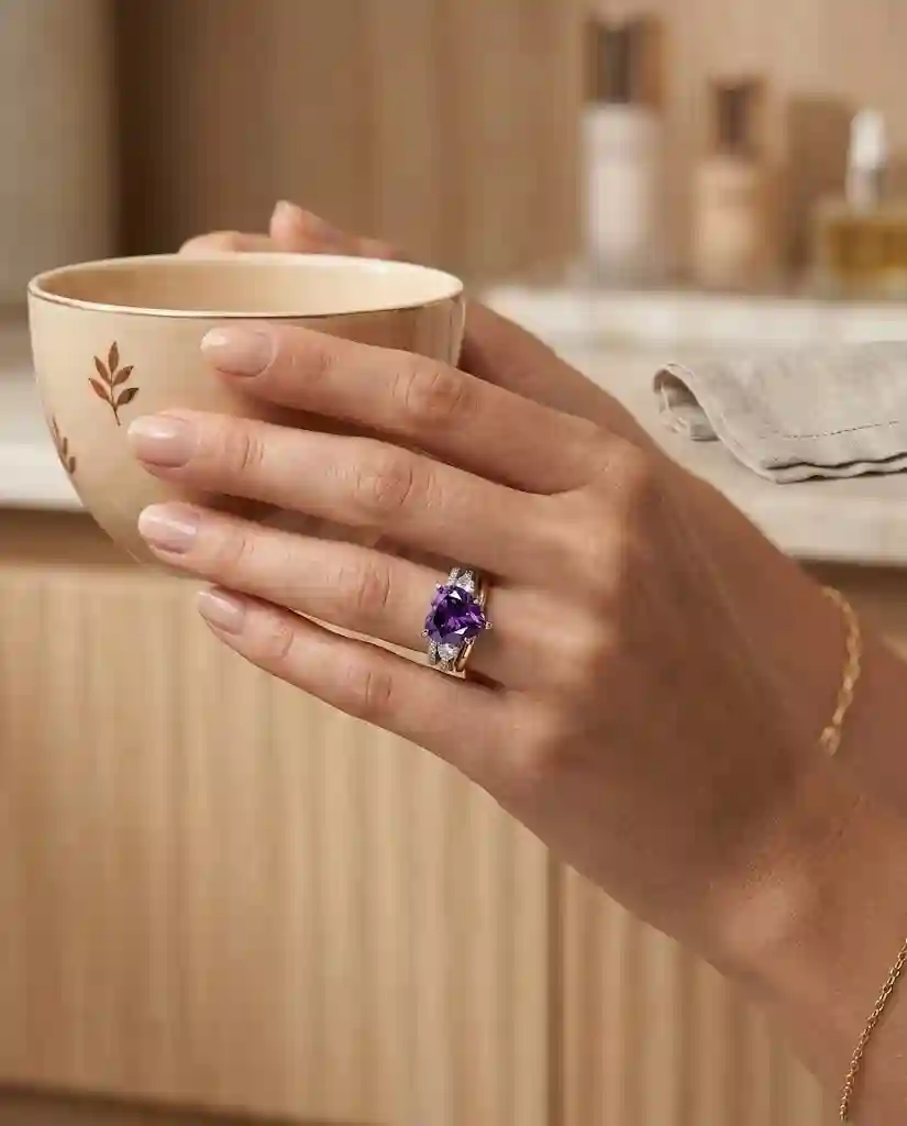 heart diamond ring 925 silver styling guide MIRAMETAL