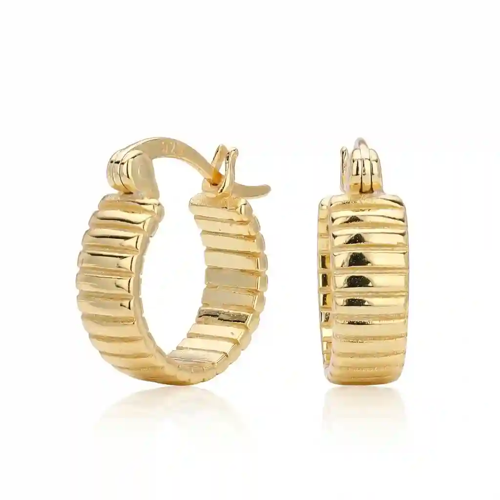 Geometric Earrings - Stunning 925 Silver
