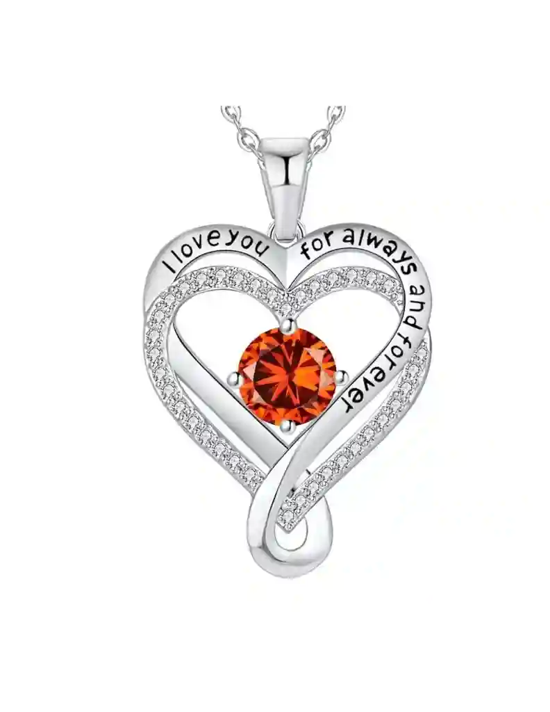1ct Heart Moissanite Necklace - GRA Certified|MIRAMETAL