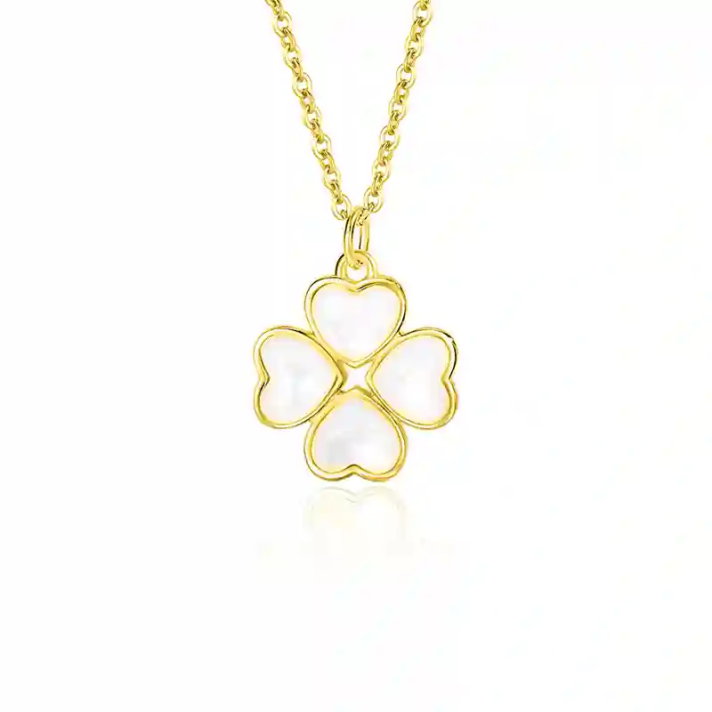 Four Leaf Clover Necklace 925 Silver - Nickel-Free|MIRAMETAL