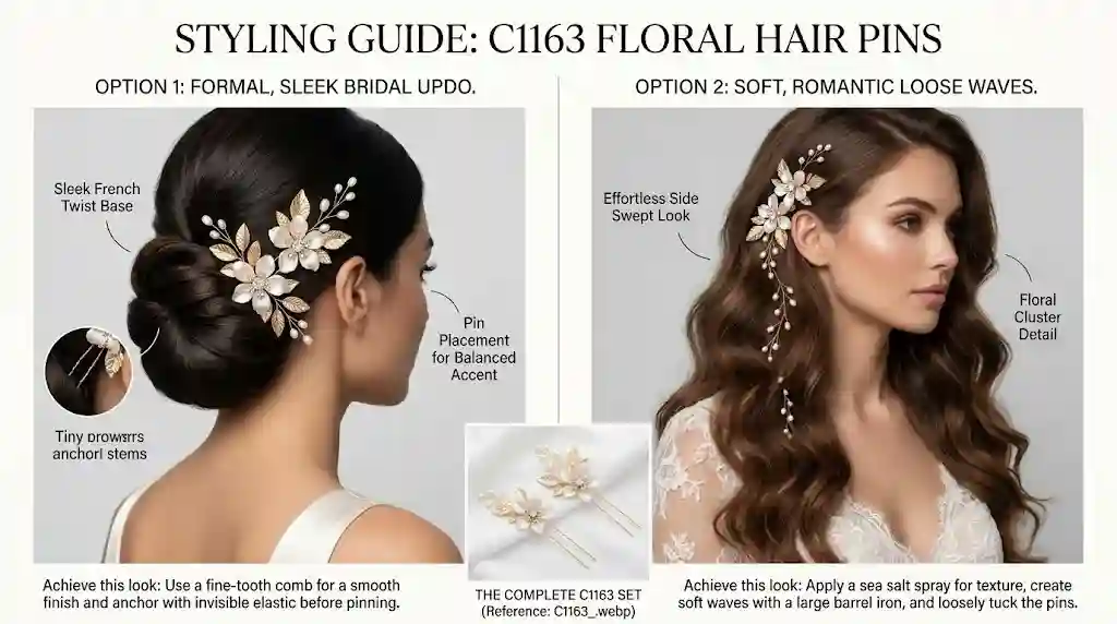 how to wear ceramic hair fork styling guide