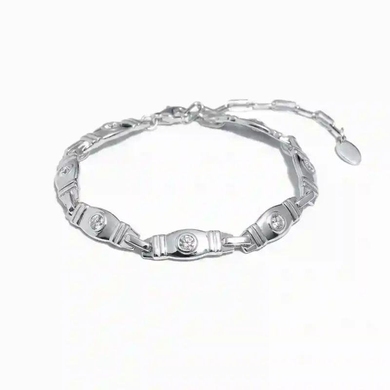 Crystal Bracelet - Sweet-Cool 925 Silver