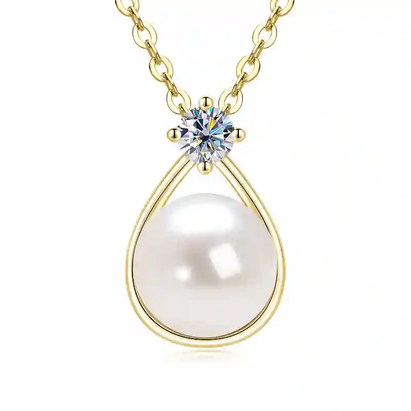 Bread Pearl Pendant Necklace - Handcrafted by Artisans