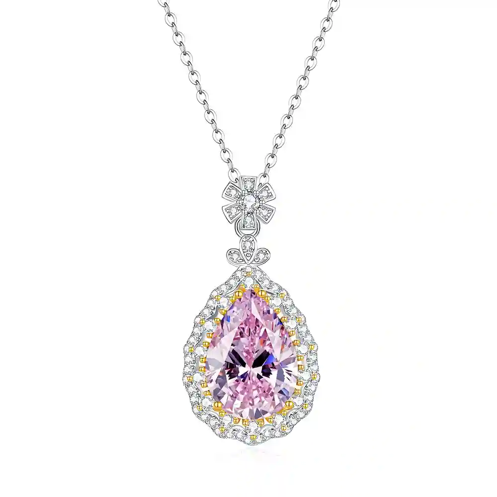 1CT Moissanite Necklace - More Brilliant Than Diamond