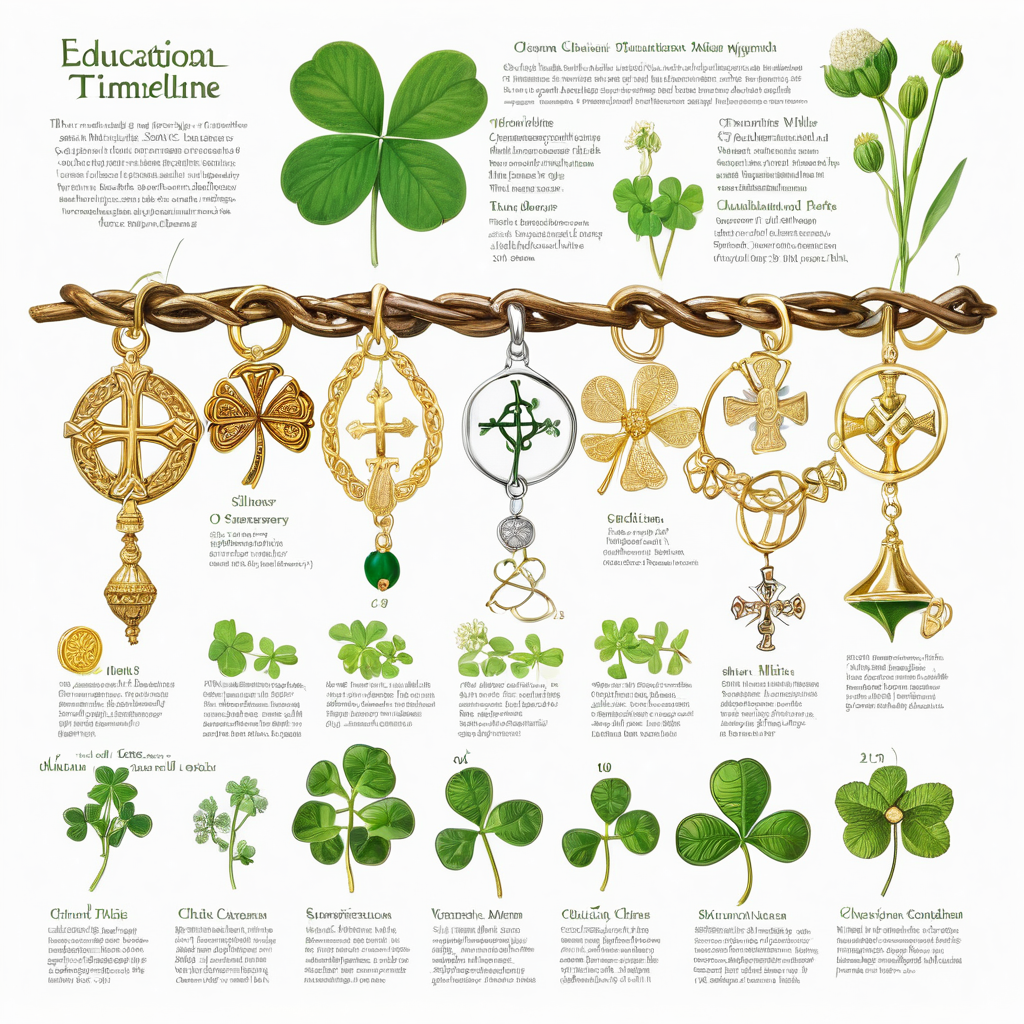 Clover symbolism cultural history timeline: Celtic, Christian, Victorian, modern