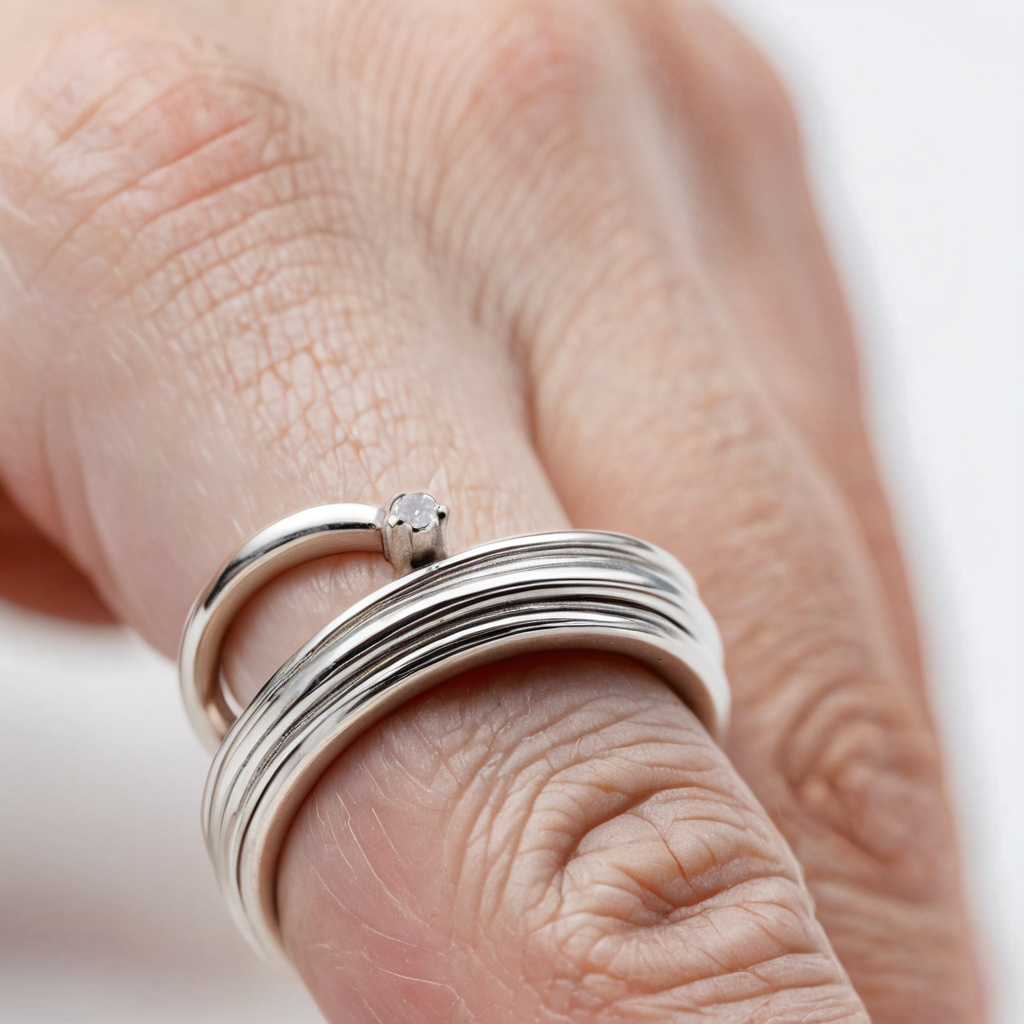 Sterling silver sound test: clear bell ring vs dull thud for authentication