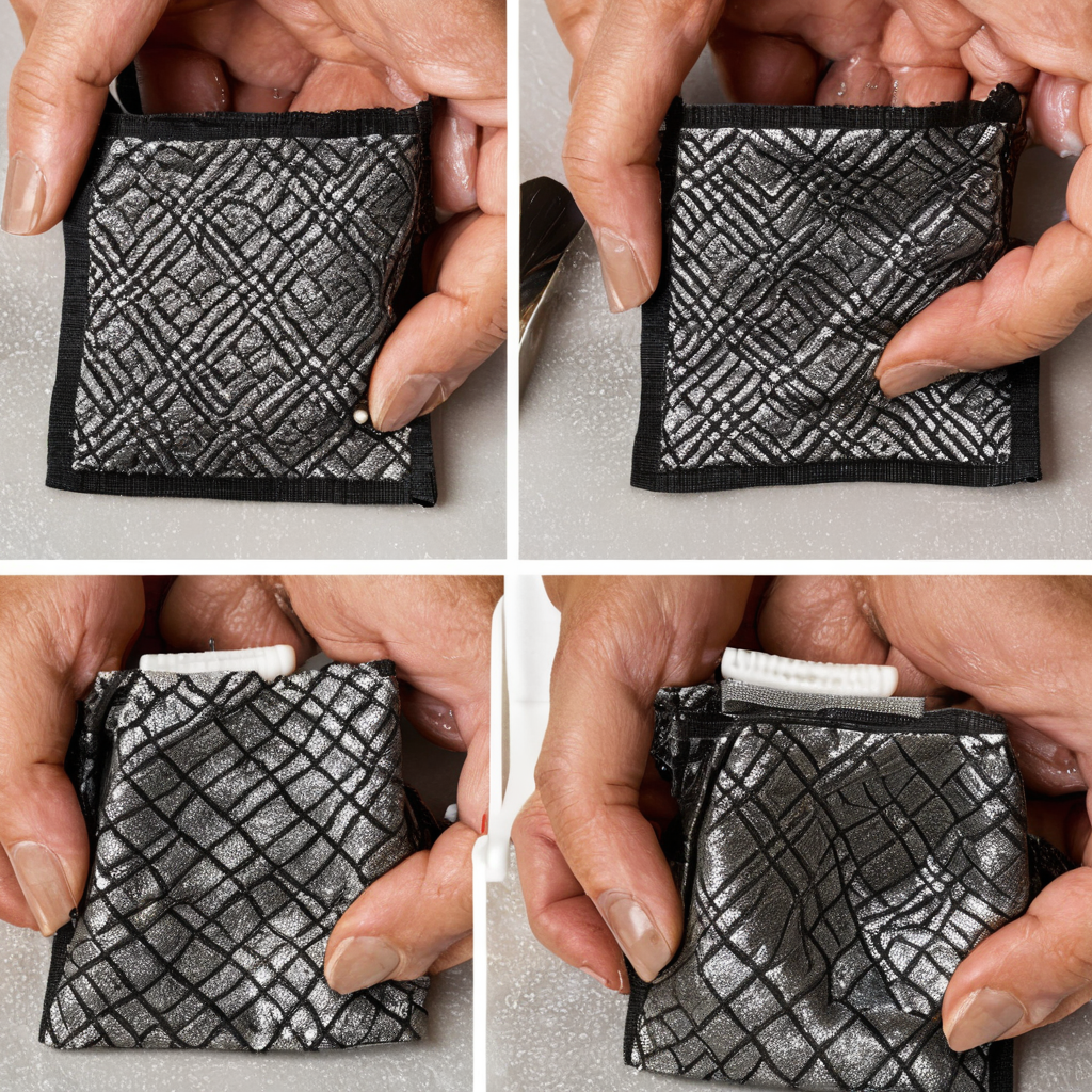 Silver star ring care and cleaning step by step demonstration
