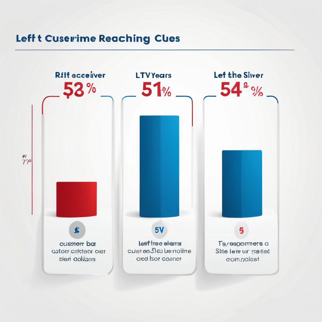 Customer lifetime value comparison chart: sterling silver vs silver-plated reseller economics