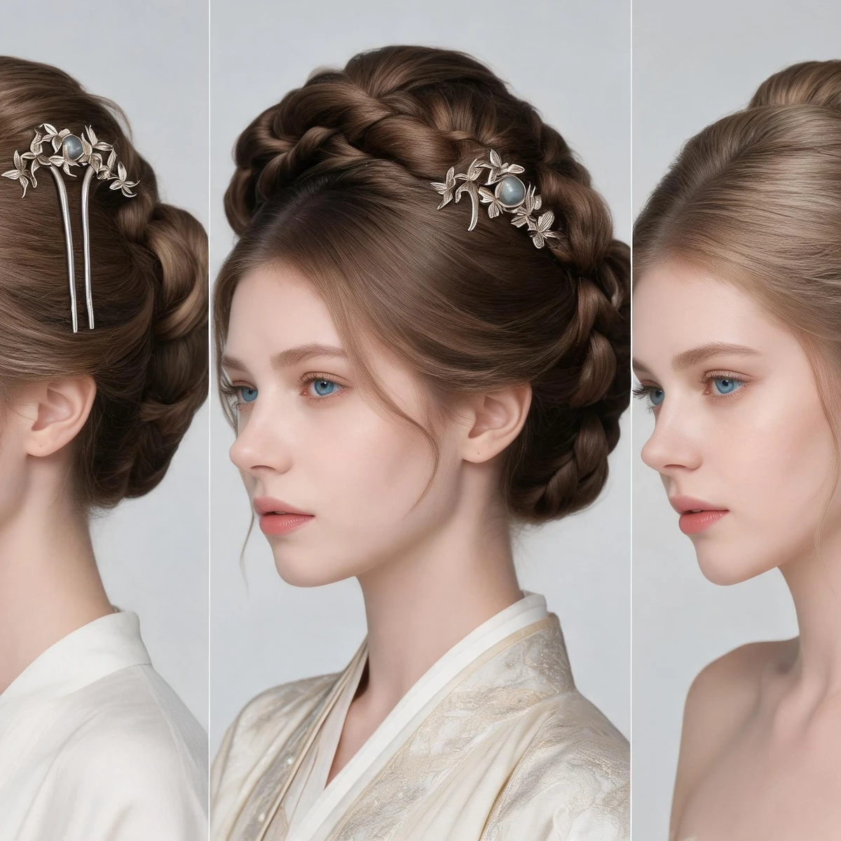 butterfly moonstone hairpin styling guide for three elegant updos