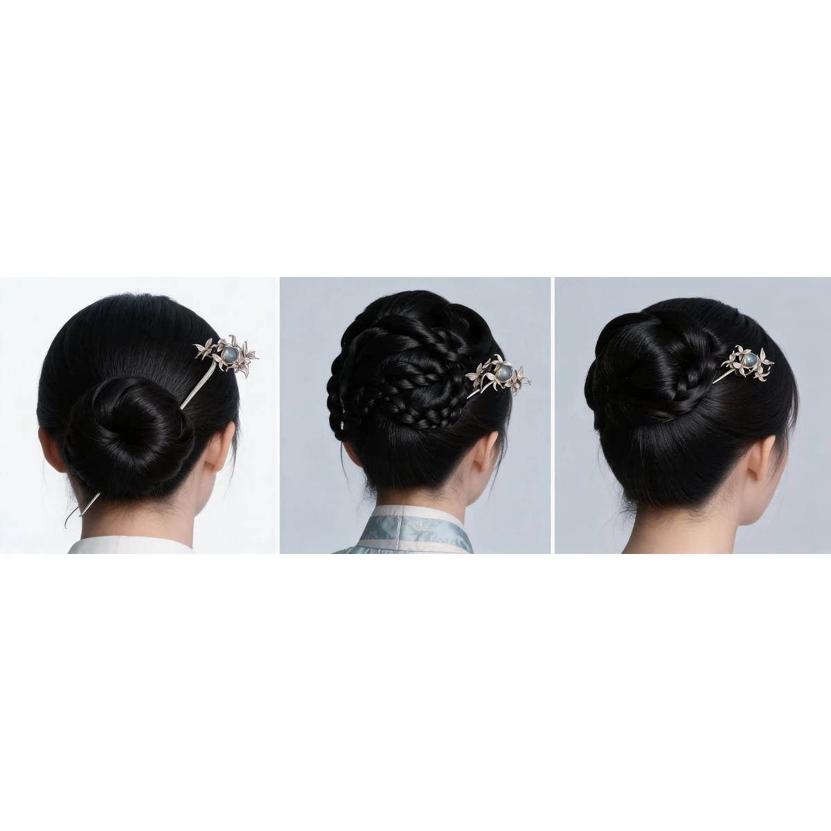 butterfly moonstone hairpin styling guide for three elegant updos