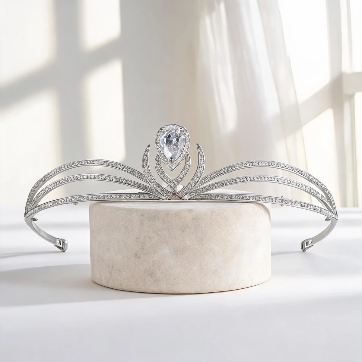 korean princess crystal crown tiara design story