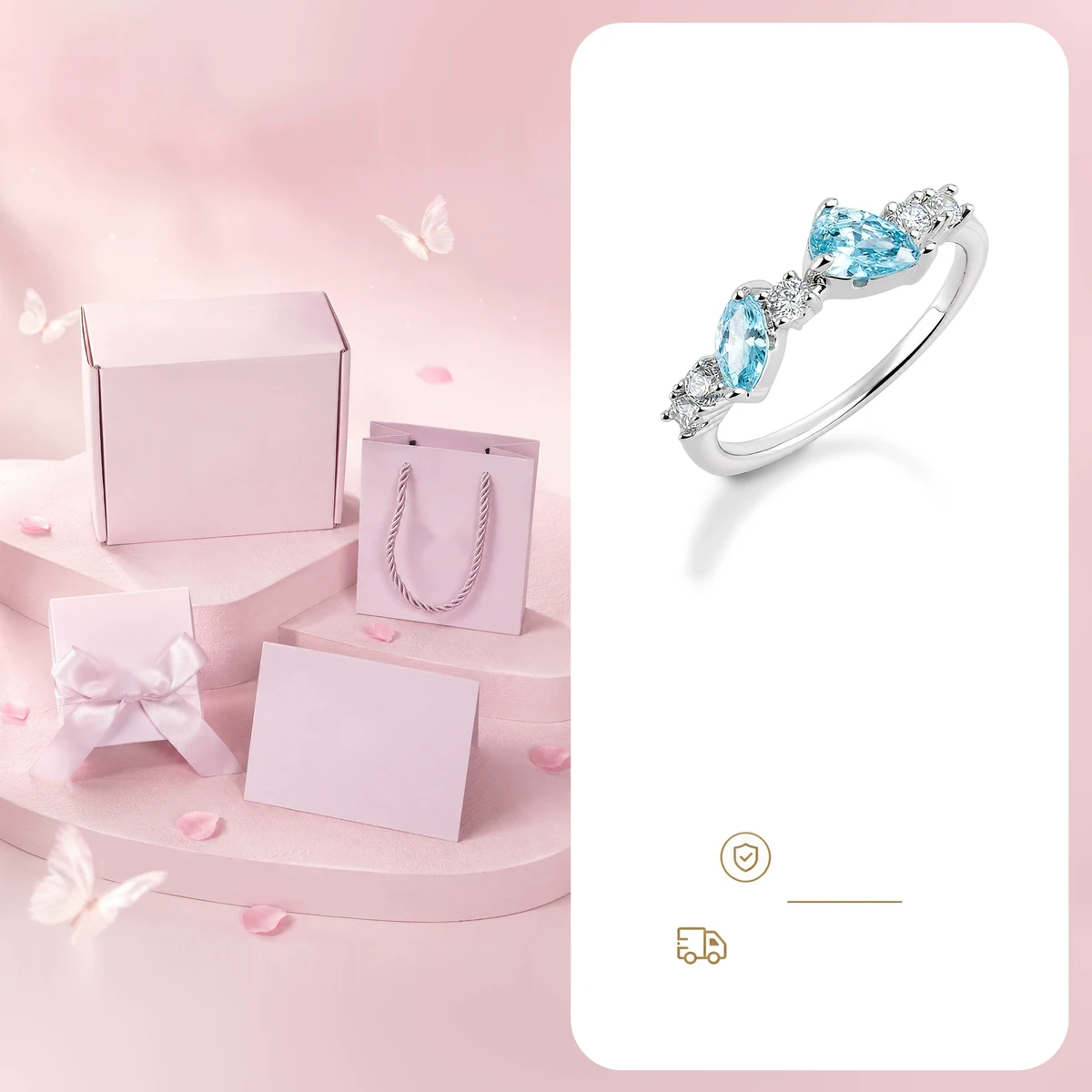 Colorful CZ silver stacking ring styling guide for layering