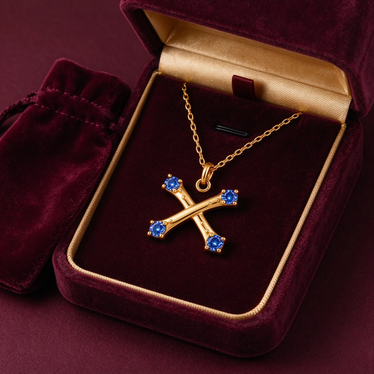 925 sterling silver necklace gift box packaging velvet